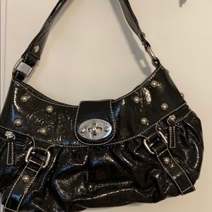 Jessica Simpson Black Patent Leather bag